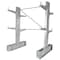 Vestil Gray Galvanized Double Cantilever Heavy Duty Upright Set 24" Arms HDU-C-8-24-G-SET - alternate 3
